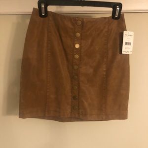 FREE PEOPLE SNAP SKIRT